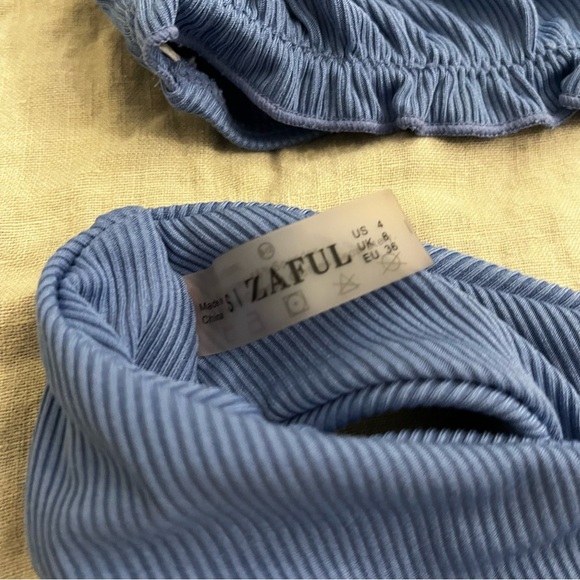 Zaful Ruched Bikini w/ Removable straps - Picture 4 of 6